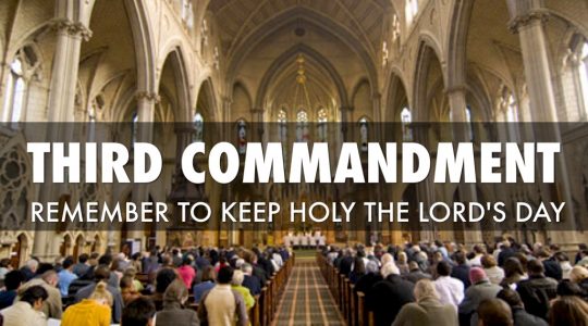 The Third Commandment: Love the Lord’s Day (CCC 2168–2195)