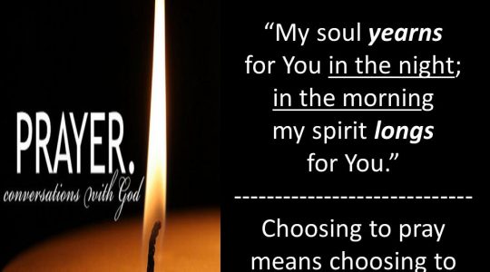 My Soul is Yearning for You, My God (CCC 27-43)