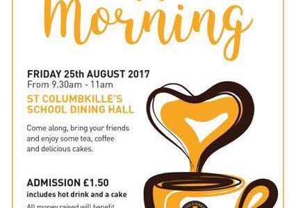 Coffee Morning in St Columbkille's Primary School