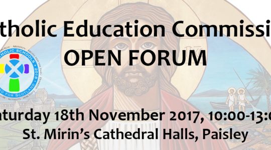 Catholic Education Commission Open Forum