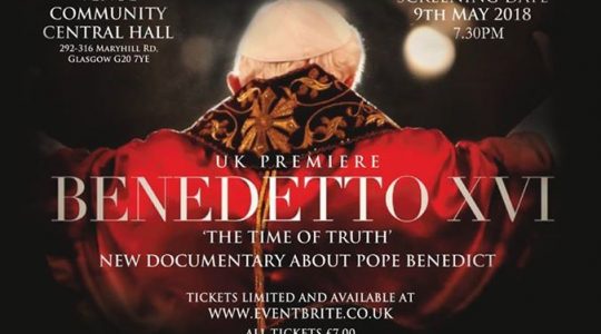 New Documentary on Pope Benedict XVI