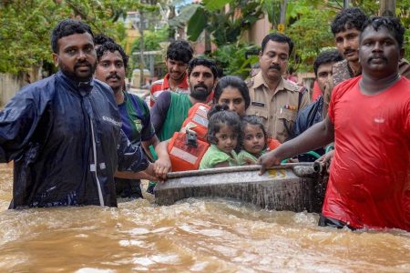 FLOODS IN KERALA, INDIA