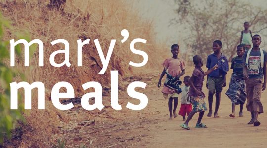 Collection of unwanted clothing for Mary's Meals