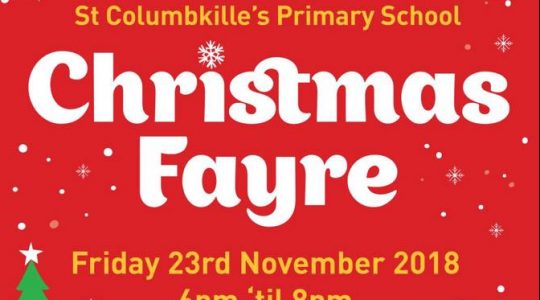 St Columbkille’s Primary School Christmas Fayre