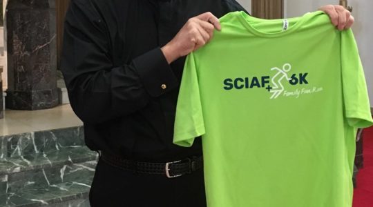 Deacon Bill - sponsorship for SCIAF 6K Run