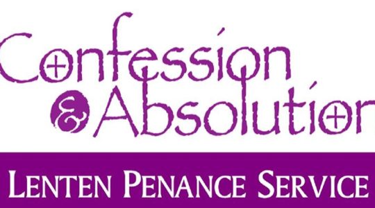 Lenten Reconciliation Service