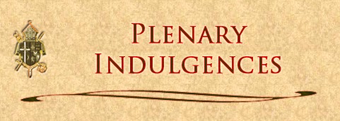 Church grants special plenary indulgence