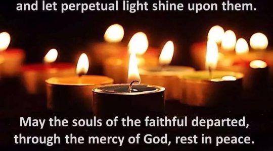 Prayers for those who have died